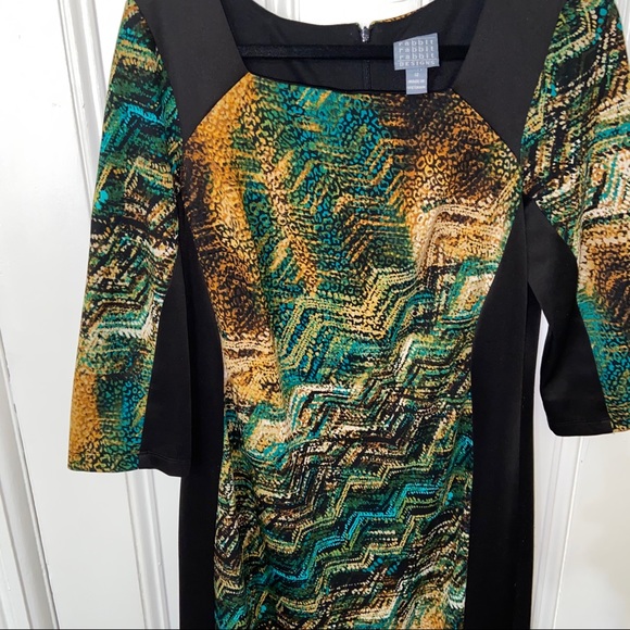 Multicolor Dress - Size 12 - Picture 4 of 4